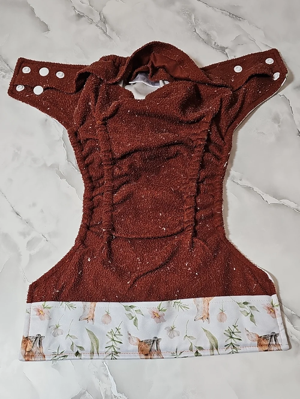 Reusable Pocket Cloth Diaper Adjustable Snaps